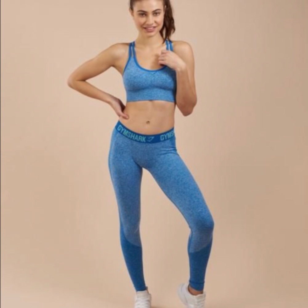 Xs blueberry gymshark flex leggings